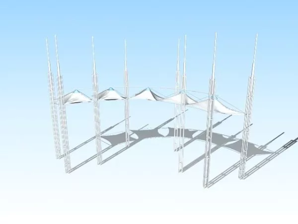 Low Poly Stone Arch 3d model