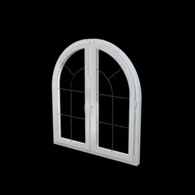 Home European Style Casement Window 3d model