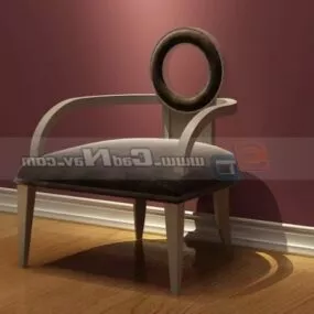 European Style Furniture Leisure Chair 3d model