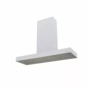 European Style Flat Metal Range Hood 3d model