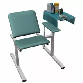 Hospital Exam Chair With Drugs 3d model