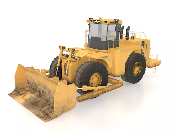 Japan Machine Small Excavator 3d model