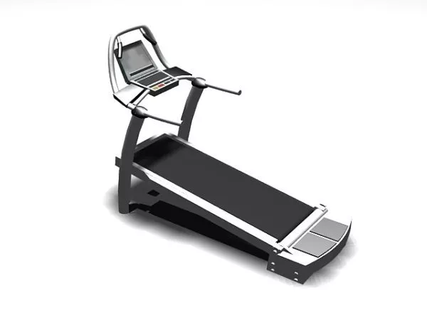 Indoor Fitness Exercise Treadmill 3d model Indoor Fitness Exercise Treadmill 3d model