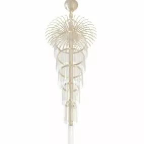 Home Extended Crystal Chandelier 3d model