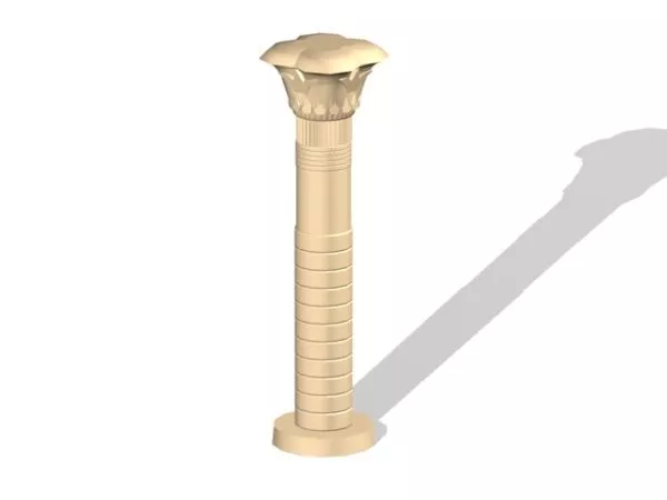 Exterior Stone Rome Column 3d model Exterior Stone Rome Column 3d model