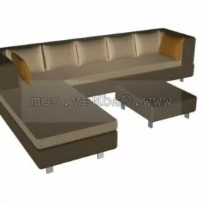 Living Room Sofa Furniture Set 3d model