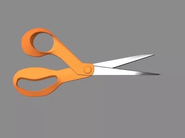 Medical Device Scissors 3d model