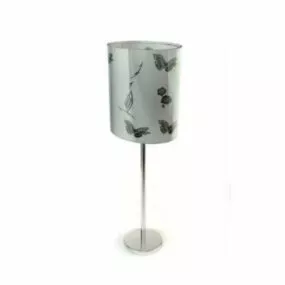 Fabric Shade Home Floor Lamp 3d model