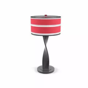 Fabric Interior Table Lamp 3d model