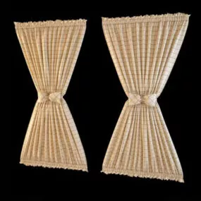 Fabric Panels Window Curtains 3d model