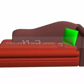 Settee Couch Chair 3d model