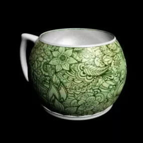 Kitchen Fancy Mug 3d model