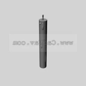 Piece Of Candle 3d model