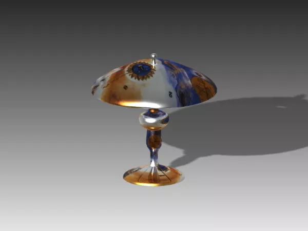Style Table Lamp 3d model Style Table Lamp 3d model