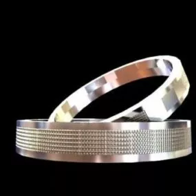 Jewelry Fashion Rings 3d model