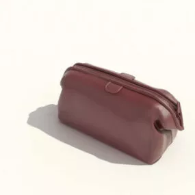 Women Fashion Leather Handbag 3d model