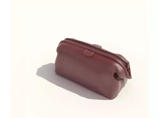 Beige Fashion Handbag 3d model