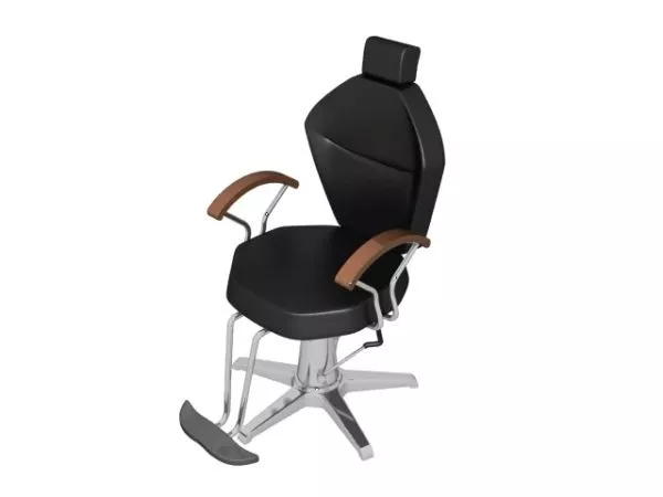 Beauty Salon Hydraulic Barber Chair 3d model Beauty Salon Hydraulic Barber Chair 3d model