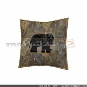 Fashion Sofa Cushion Decoration 3d model