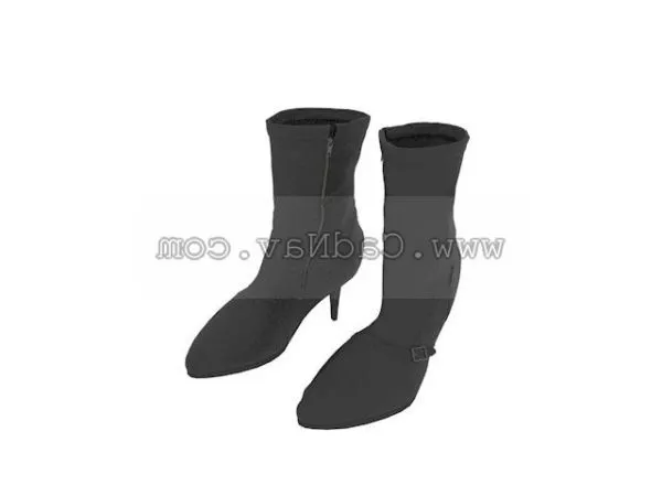 Adidas Leather Boots 3d model