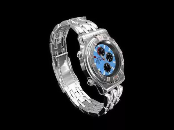 Men Sport Watch 3d model