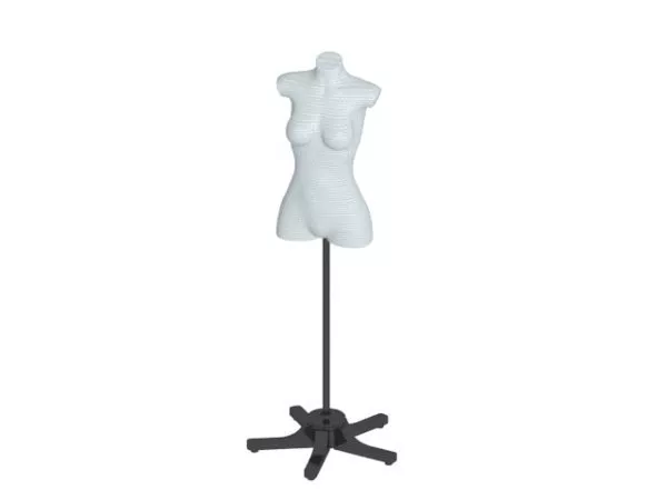 Mannequin Character With Winter Cap 3d model