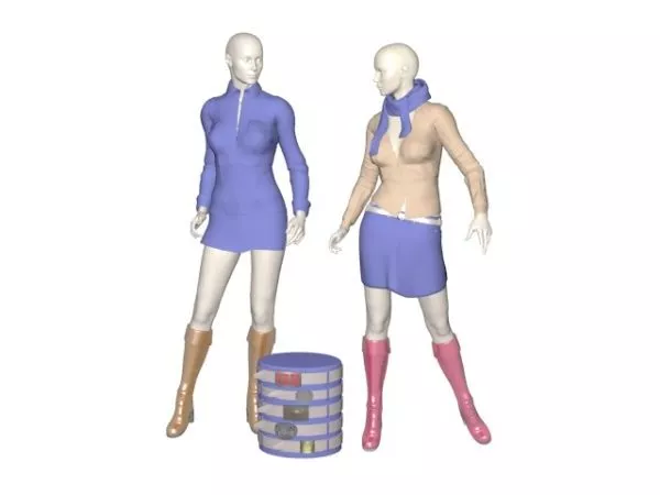 Swiss Guard Clothing 3d model
