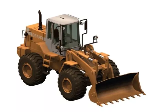 Lorry Wheel 3d model