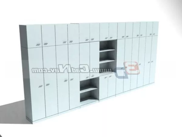 Office Furniture Filing Cabinets Locker 3d model Office Furniture Filing Cabinets Locker 3d model