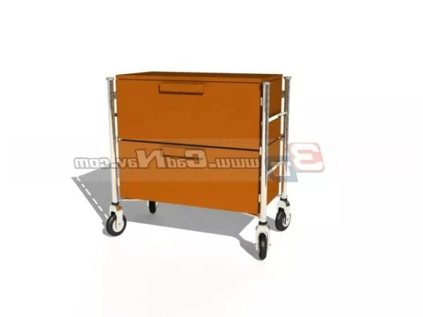Old Cart 3d model