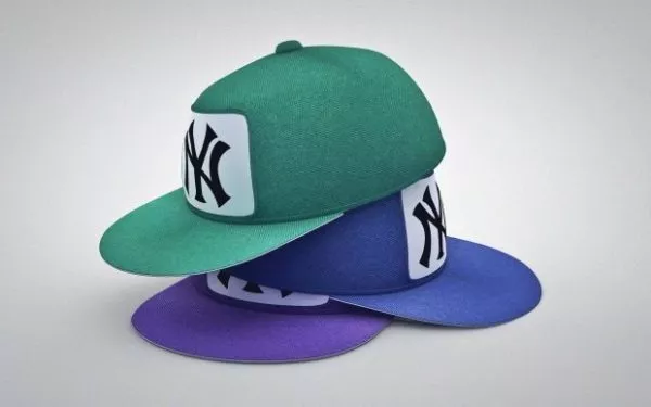 Ny Filson Cap Hat 3d model Ny Filson Cap Hat 3d model