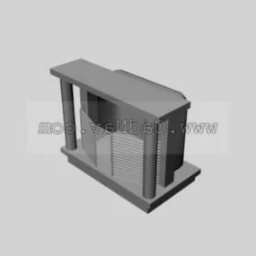 Fireplace Design 3d model