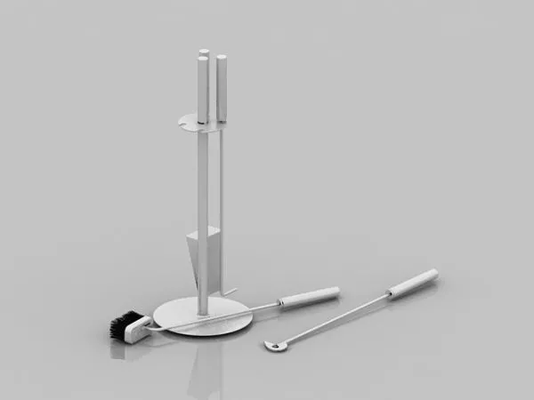Bunsen Burner Household Tool 3d model