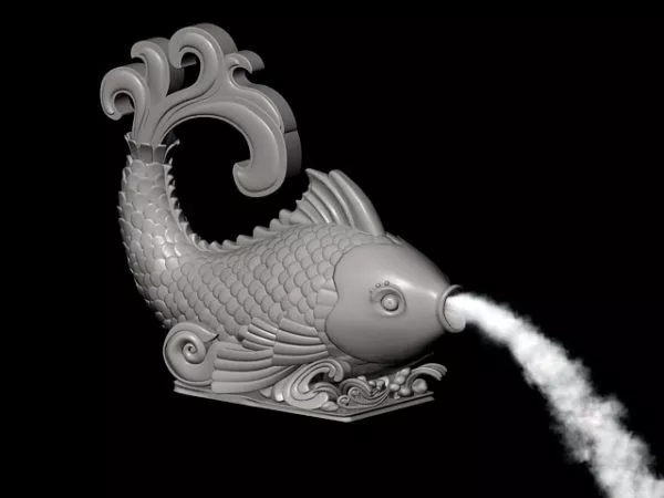 Mullet Fish 3d model