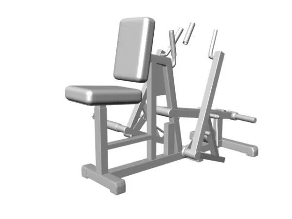 Gym Fitness Seated Row Machine 3d model Gym Fitness Seated Row Machine 3d model