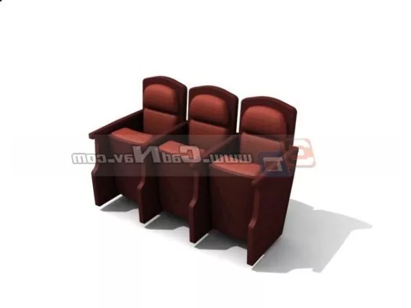 Auditorium Seating 3d model Auditorium Seating 3d model