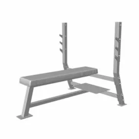Fixed Horizontal Gym Weight Training Bench 3d model