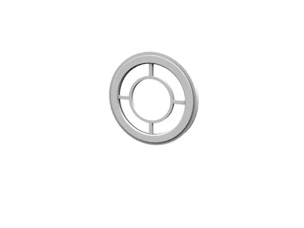 Home Fixed Round Window 3d model Home Fixed Round Window 3d model