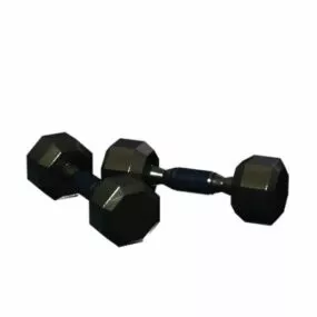 Gym Rubber Dumbbells 3d model