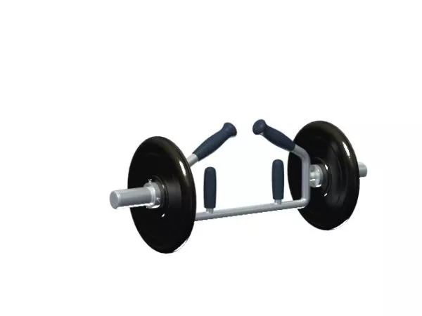 Waiting Chair Sport Fitness Equipment 3d model