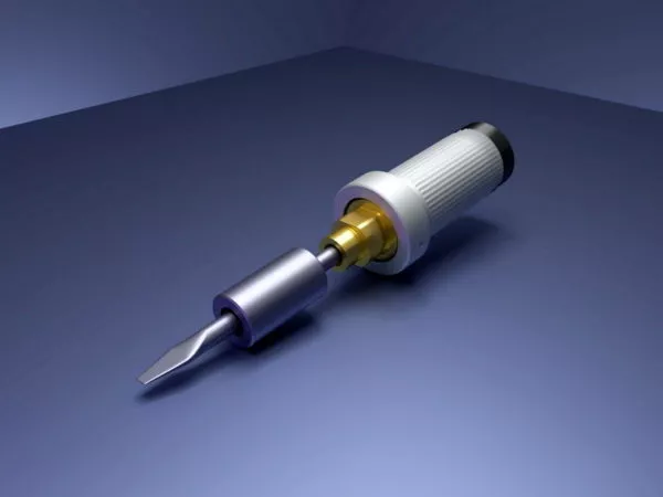 Home Tool Flat Head Screwdriver 3d model Home Tool Flat Head Screwdriver 3d model