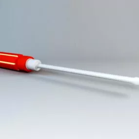 Flat Blade Screwdriver Tool 3d model