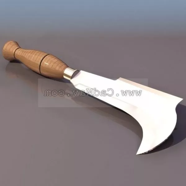 Home Flaying Knife 3d model Home Flaying Knife 3d model
