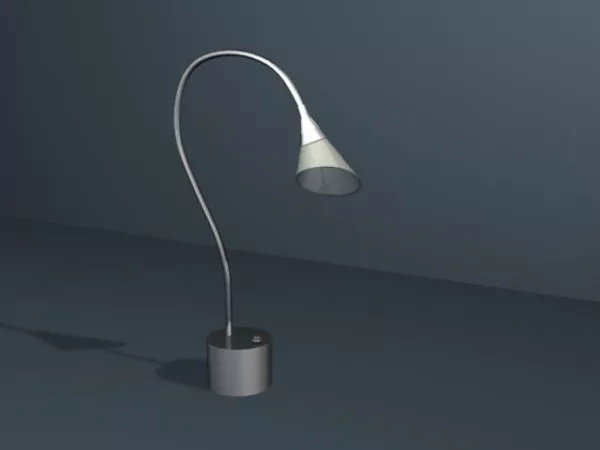 Modern Flexible Desk Lamp 3d model Modern Flexible Desk Lamp 3d model
