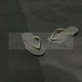 Flip Flop Shoes 3d model