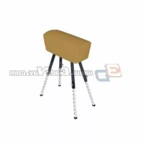 Floor Pommels Horse Equipment 3d model