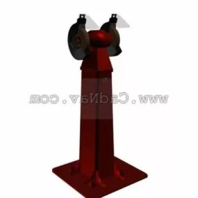 Industrial Floor Stand Grinder 3d model