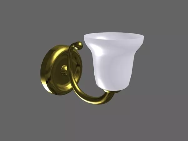 Flower Bud Shape Home Wall Lamp 3d model Flower Bud Shape Home Wall Lamp 3d model