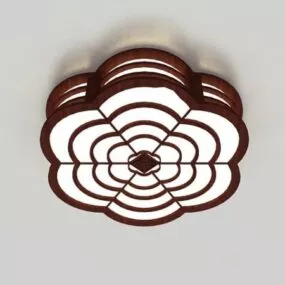 Flower Shade Home Ceiling Light 3d model
