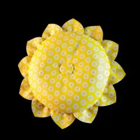 Flower Shape Home Cushion 3d model